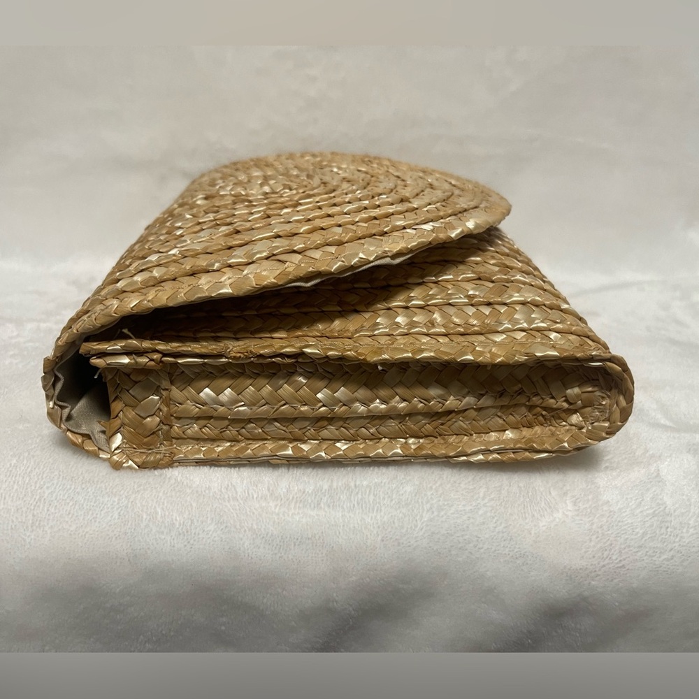EWC Woven Clutch purse Spring Boho cottagecore perfect for Easter - Picture 6 of 11